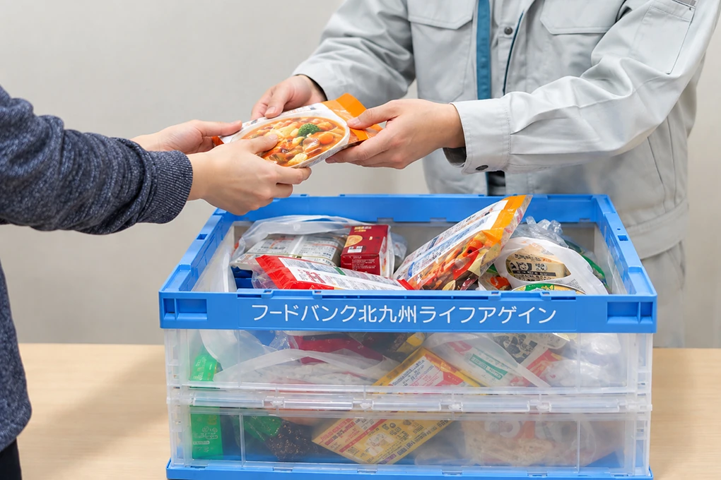 フードバンク活動イメージ写真-アステック入江
